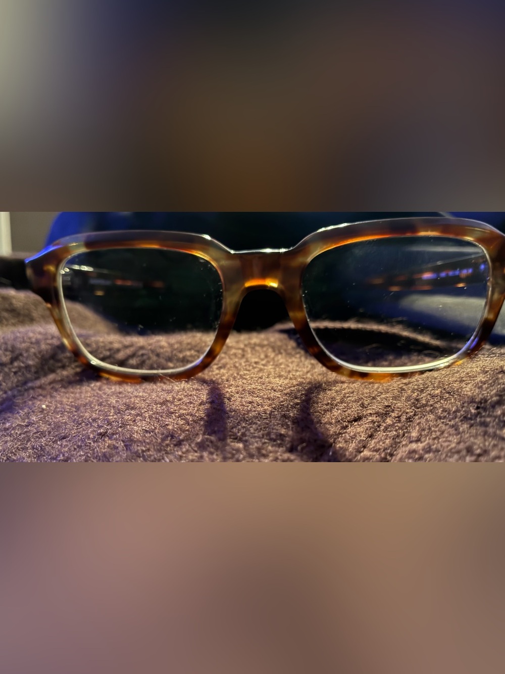 Montblanc Tortoiseshell Round Sunglasses - Brown